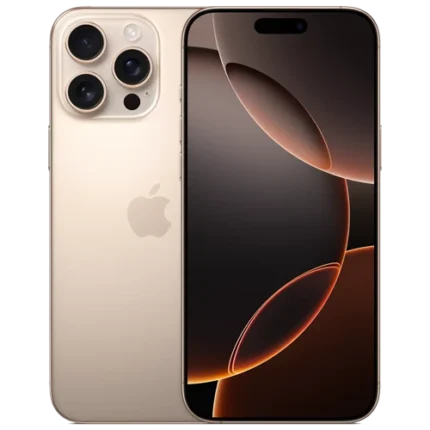 ايفون 16 برو ماكس صحراوي 256 / 91 % كرتونه شريحتين