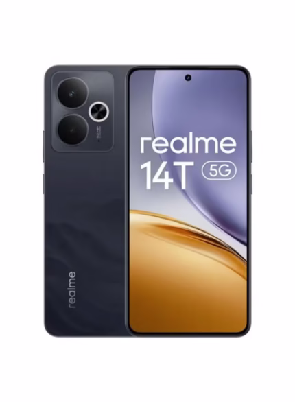 Realme 14T Dual SIM Obsidian Black 8GB RAM 256GB 5G - Middle East Versi
