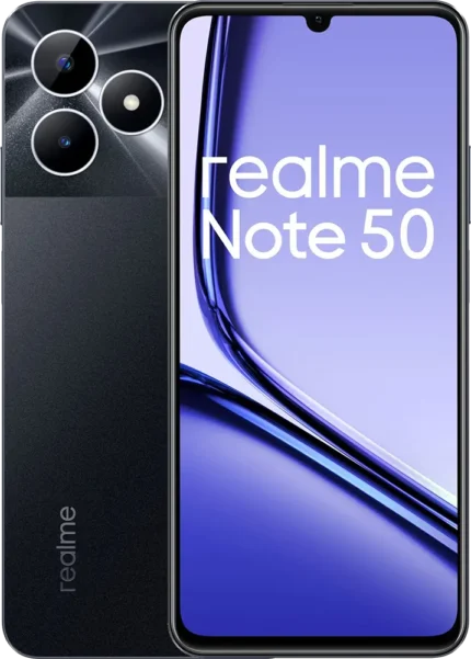 ريلمي نوت 50 تخزين 128 رام 4 لون اسود
