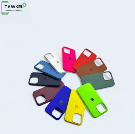 جراب ايفون 17 برو ماكس سيليكون توكيل جميع الالوان