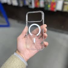 جراب ايفون 17 برو ماكس ماجنتك شفاف